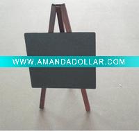 Cute Blackboard with wood easel for desk decoration