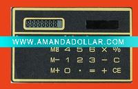 Wholesale Portable Ultrathin Solar Card Calculator