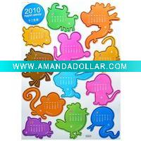 Wholesale 2011 hot magnet calendar