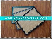 cork memo board