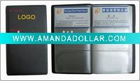 Wholesale PVC Name Card Holder with silk printing
