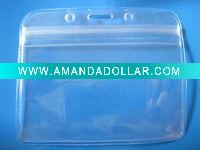 pvc name card holder