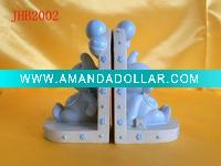 cartoon elephant bookend
