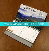 Wholesale the folding desk calendar printing