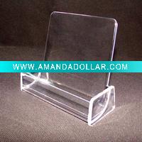 Wholesale Plastic Business Card Stand