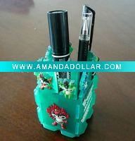 Wholesale 2011 newly soft PVC brush pot