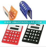 Wholesale Flexible 'press-me' Colorful Calculator