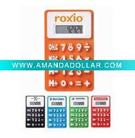 Flexible 'press-me' Colorful Calculator