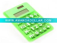 Flexible 'press-me' Colorful Calculator