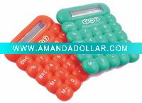 Flexible 'press-me' Colorful Calculator