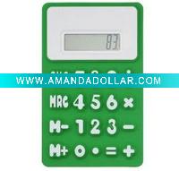 Wholesale Flexible 'press-me' Colorful Calculator