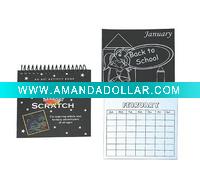 Wholesale scratch calendar