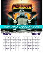 2012 monthly calendar SHW1209