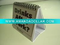 Message desk calendar
