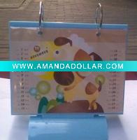 Wholesale cartoon paper calendar,table calendar,desk kalendar