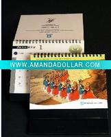 Wholesale desk calendars(paper calendars,spiral-bound calendars)