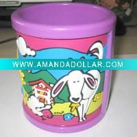 soft PVC pen holder