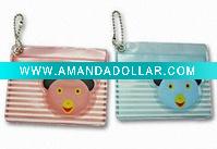 Wholesale business card case,plastic badge holder,pvc card holder
