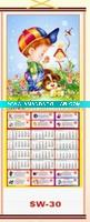 Wholesale cartoon yearly calendar 2012
