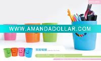 Wholesale smiley face pen container
