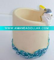 Wholesale novelty pvc pen holder