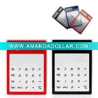 Wholesale Transparent Solar Power Touch Screen Keypad Calculator