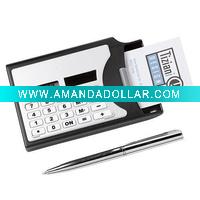 Wholesale Name Card solar Calculator for student -Batteries included