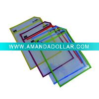 fasion pvc document file folder