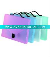 Clear PP file folder with customized design