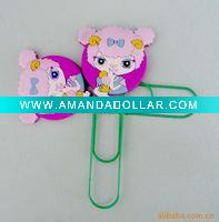 Wholesale soft pvc book marks