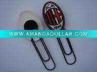 Wholesale 2011 Hot Sell Easy use---Soft 3D PVC Paper Clip(paper clip)