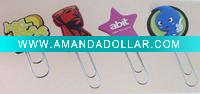 Wholesale fashion pvc bookmark