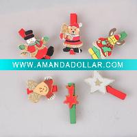 novelty wodden clip