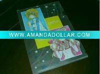 Plastic file holder