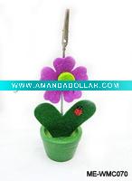 Wholesale flower wooden memo clips