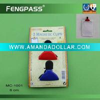 Wholesale plastic magnetic clip MC-1001