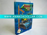 Wholesale A4 paper file box with elastic band closure