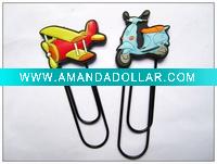 Wholesale pvc bookmarks