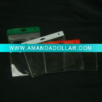 Wholesale transprent colorful rainbow card