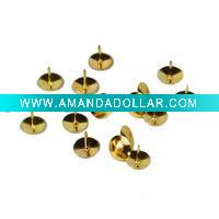 Wholesale Thumb Tack (gold plating )