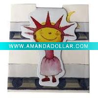 2011 Beautiful magnet folding bookmark