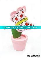 Wholesale butterfly wooden memo clips