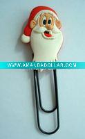 Wholesale Santa Claus plastic paper clip
