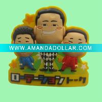 Wholesale 3D plastic animal magnet paper clip