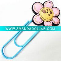 Wholesale Rubber Book mark clip