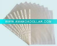 Wholesale 11 holes PP office file sheet protector
