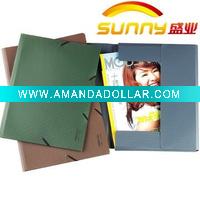 elastic closure file folder