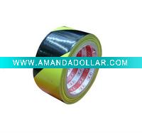 Wholesale New Adhesive Tape-OPP Material-Aisle-Marking-Tape-Black/Yellow