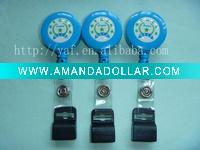 Wholesale Can clamped bank card worker ID card clip