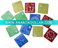 plastic stencil for children painting